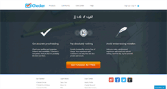 Desktop Screenshot of 1checker.com